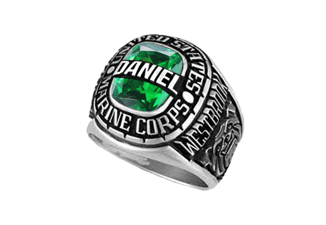 Mens Military Ring Style 3