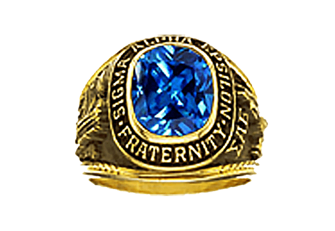 Mens Fraternity Ring Style 2